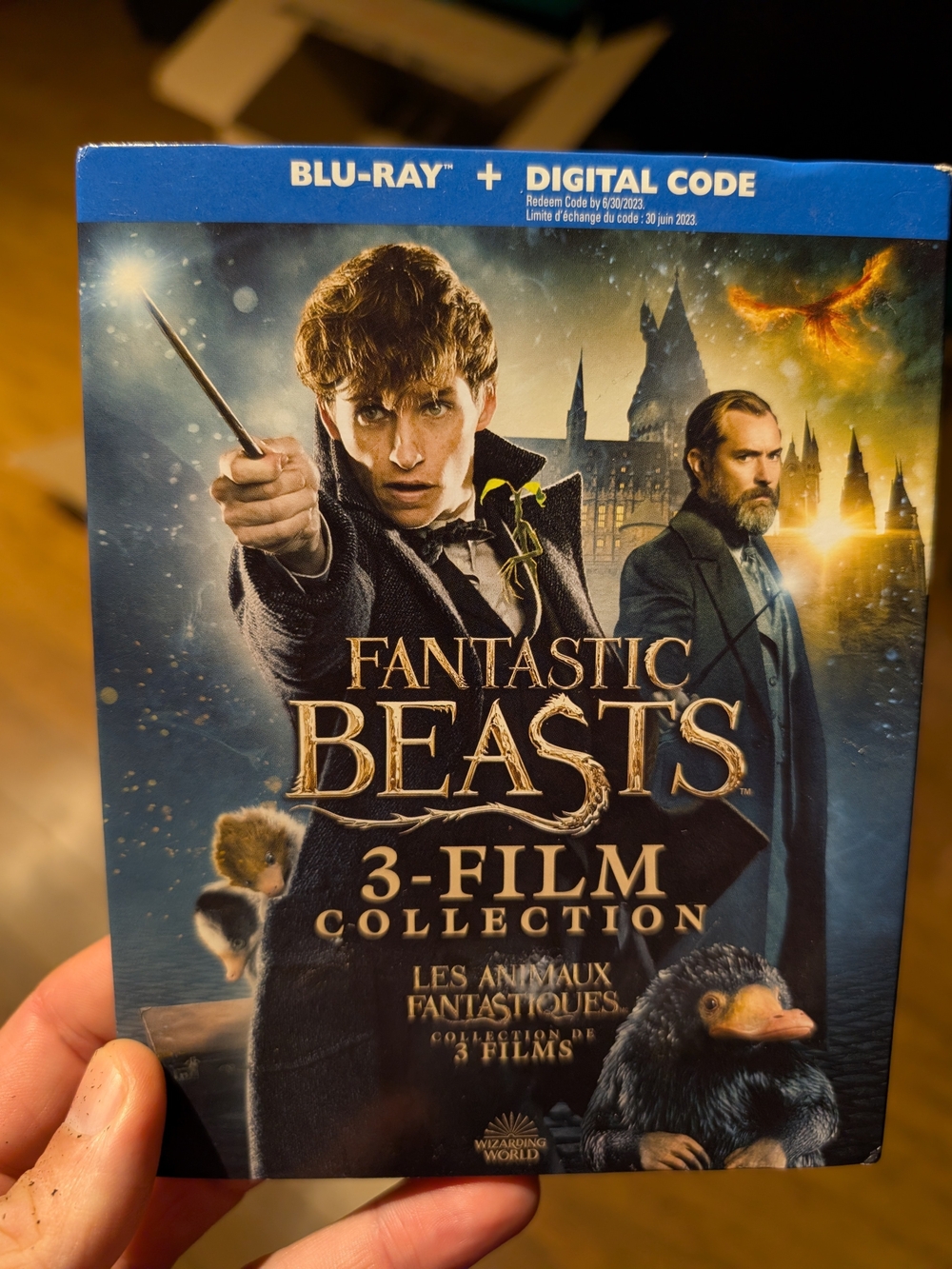 Fantastic Beasts 3-Film Collection Blu-ray + Digital Code - Blue